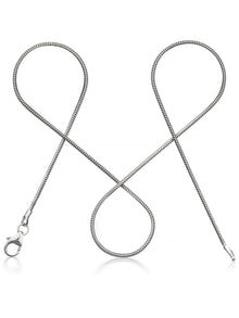 Schlangenkette ETERNITY Dünn Silber