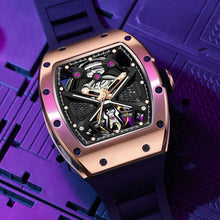 MEGIR Hollow Out Dial Men Mechanical Watch Fashion Stainless Steel Automatic Wristwatch Waterproof Watch Clock Montre Homme 9190-5