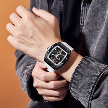 MEGIR Hollow Out Dial Men Mechanical Watch Fashion Stainless Steel Automatic Wristwatch Waterproof Watch Clock Montre Homme 9190-5